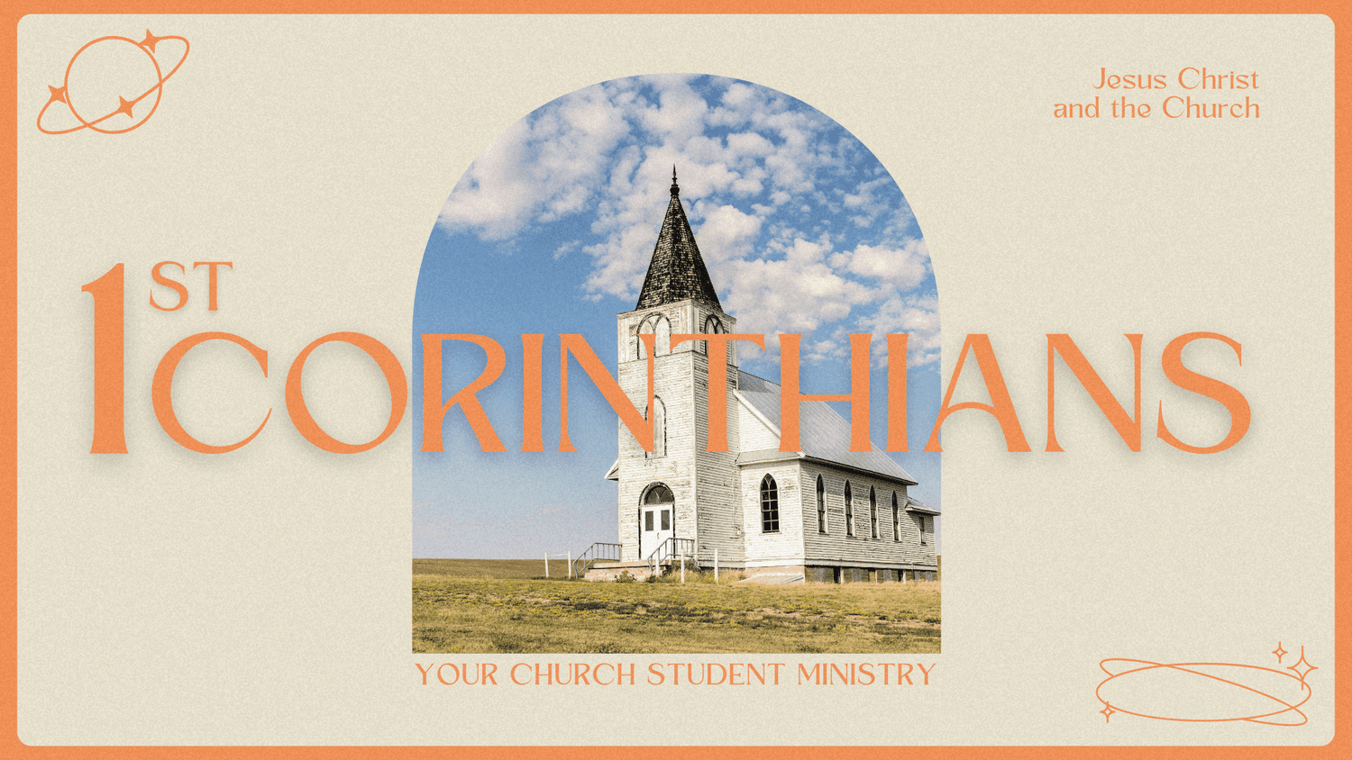 Student Announcements church graphic design
