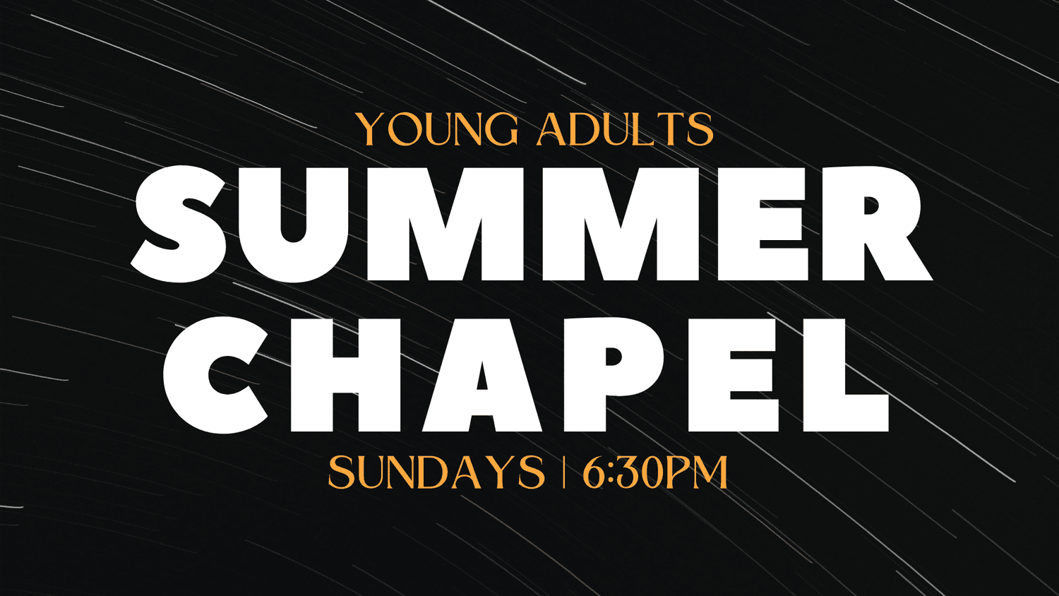 Commons Signs church graphic design